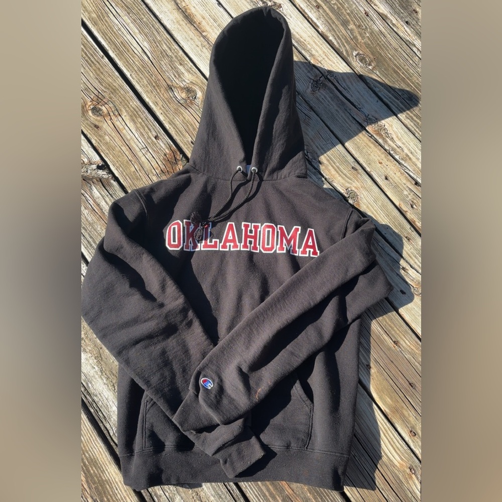 Black Oklahoma Hoodie